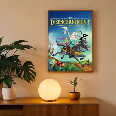 Disenchantment Princess Bean Hot Wall Art