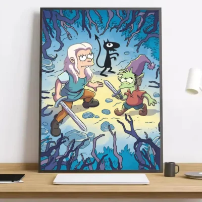Disenchantment Fighting Wall Art