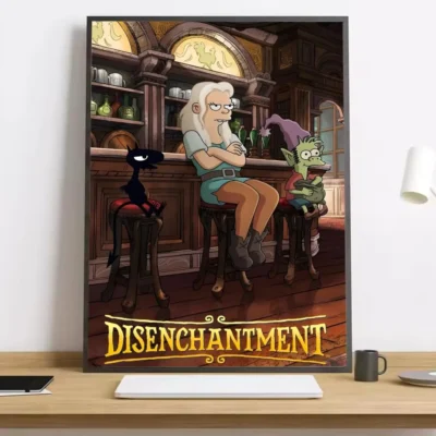 Disenchantment Characters Wall Art