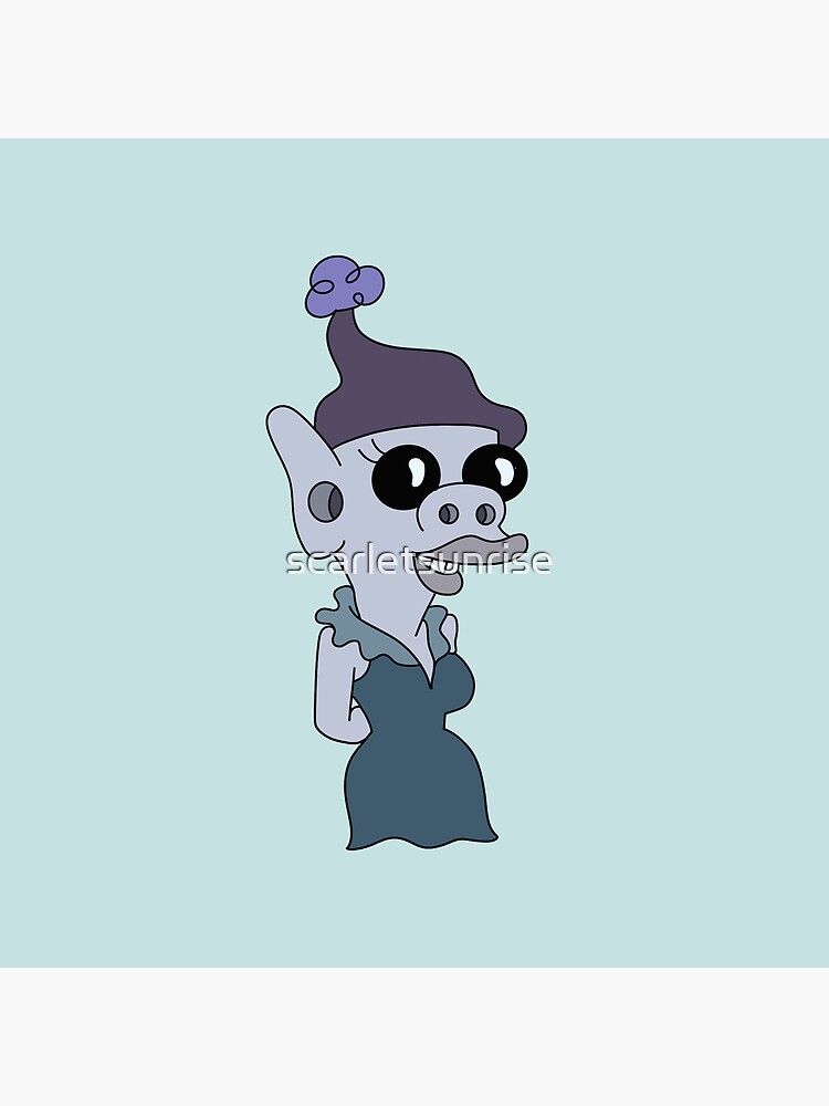 Trixy From Disenchantment Throw Pillow - Image 2