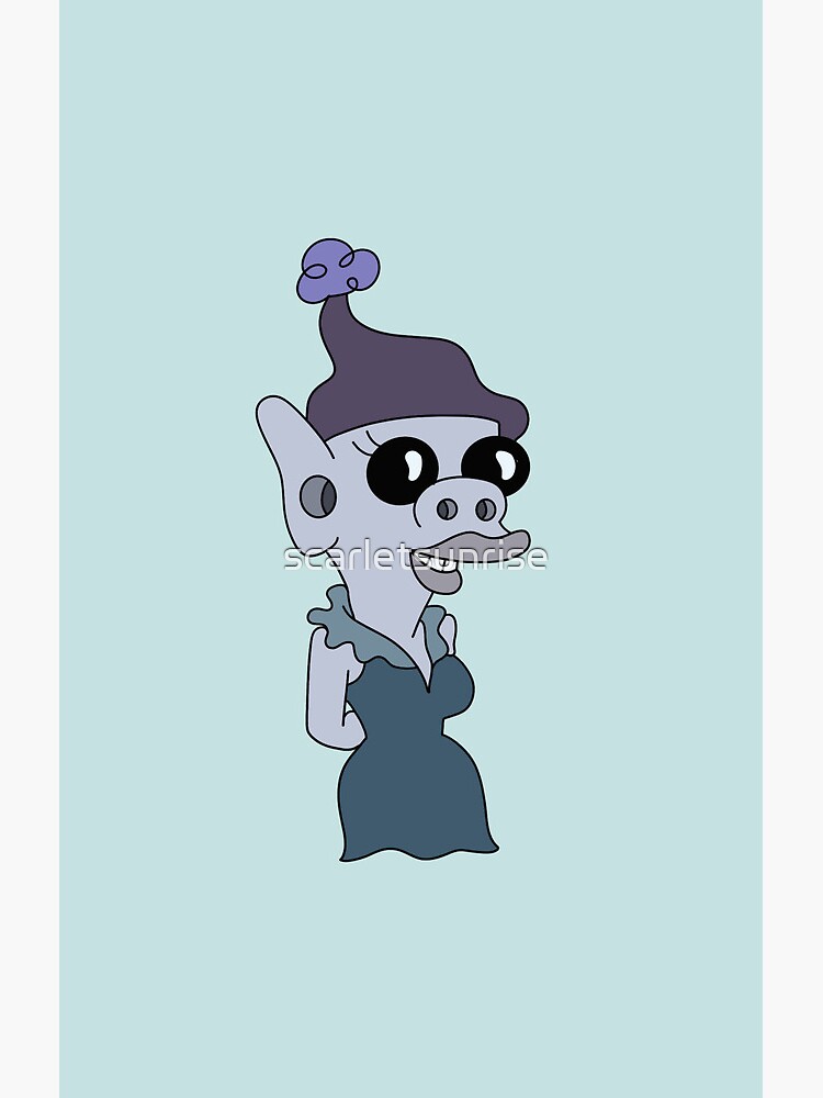 Trixy From Disenchantment Shower Curtain - Image 2