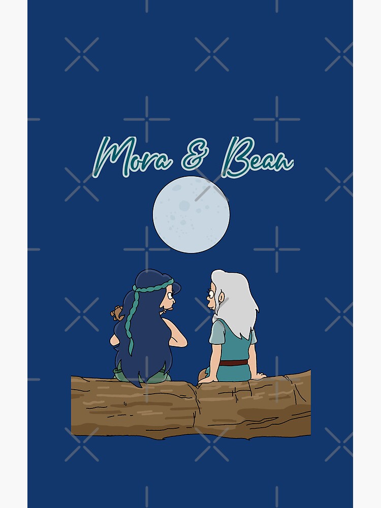 Mora And Bean Disenchantment Shower Curtain - Image 2