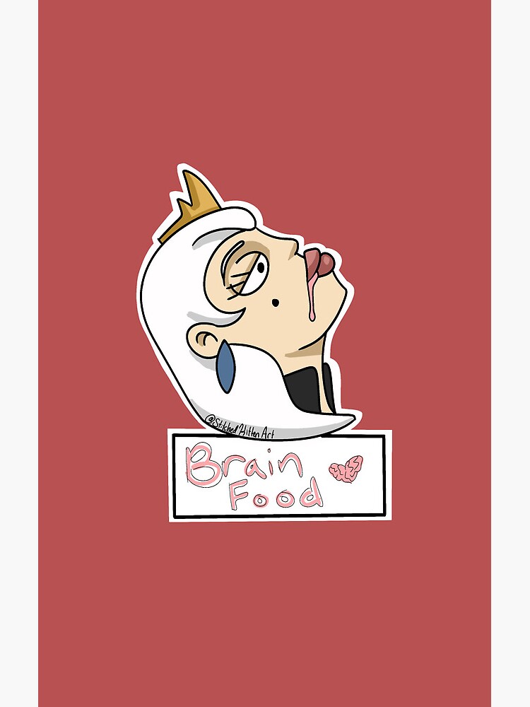 Queen Dagmar Brains Shower Curtain - Image 2