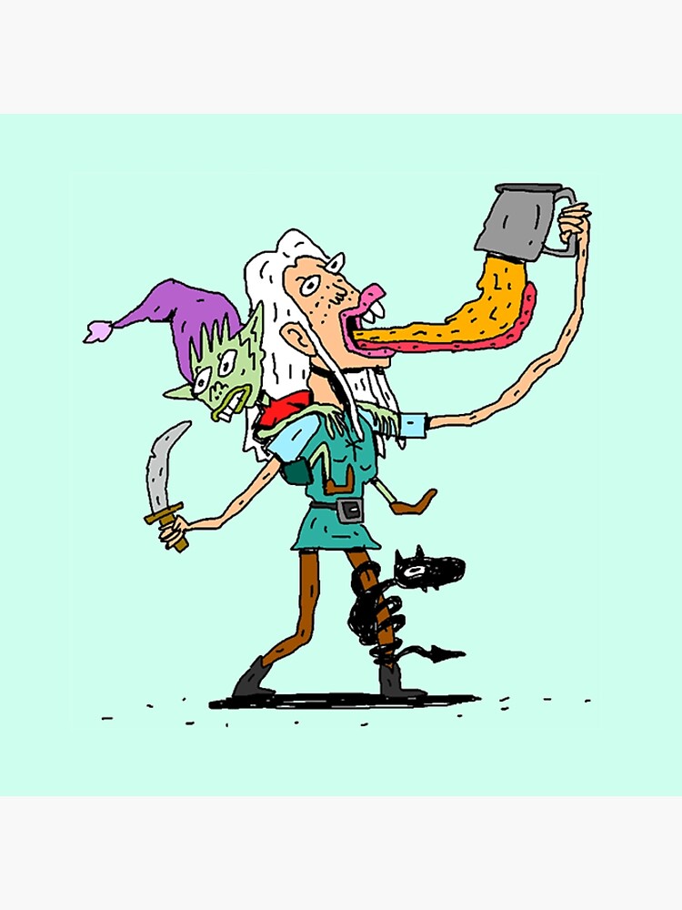 Disenchantment Cartoon Funny Drawing Tapestry - Image 2