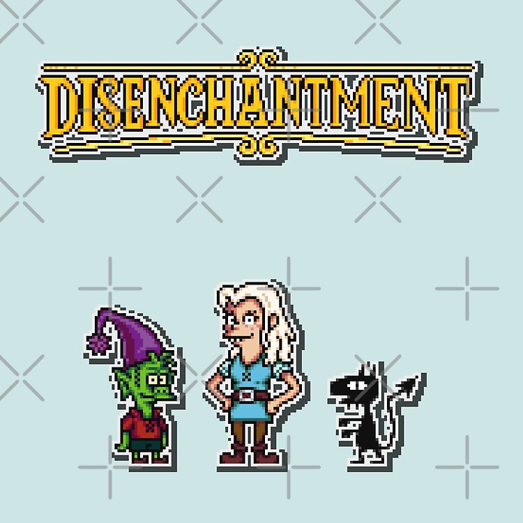 Disenchantment Pixelart Tote Bag - Image 2