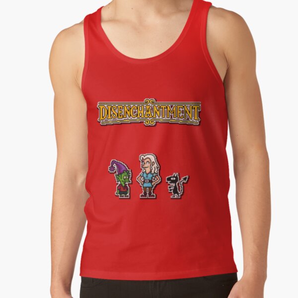 Disenchantment Pixelart Tank Top - Image 4