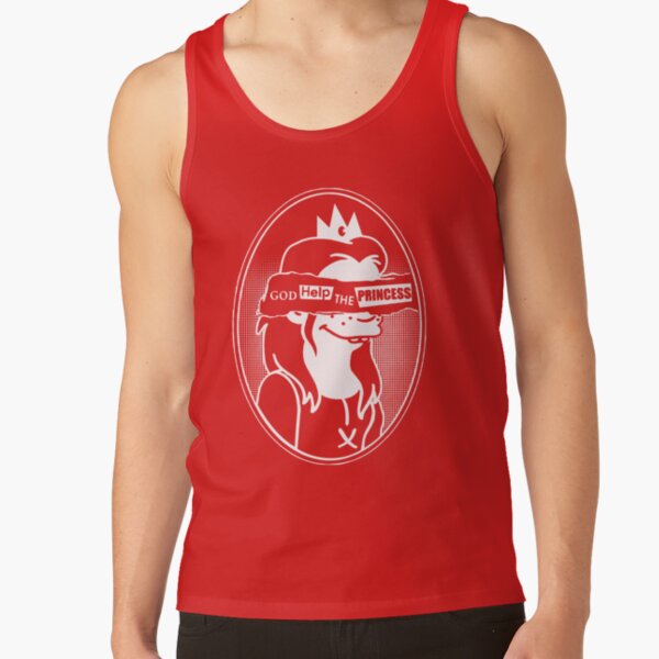 God Help The Princess Anarchy Fantasy Tank Top - Image 4