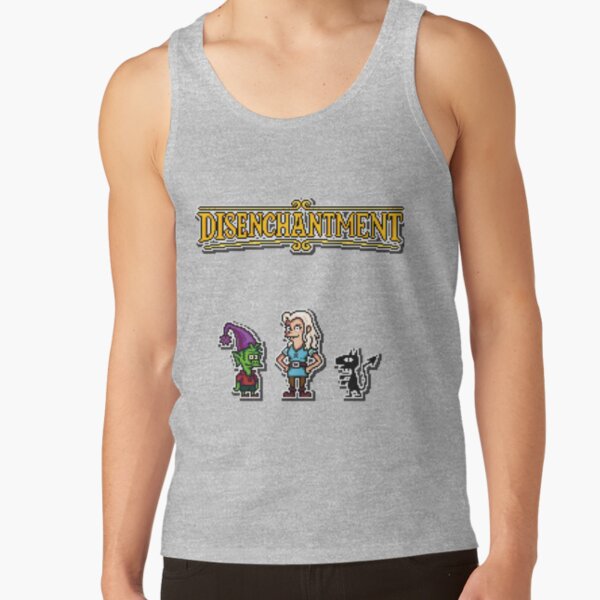 Disenchantment Pixelart Tank Top - Image 3