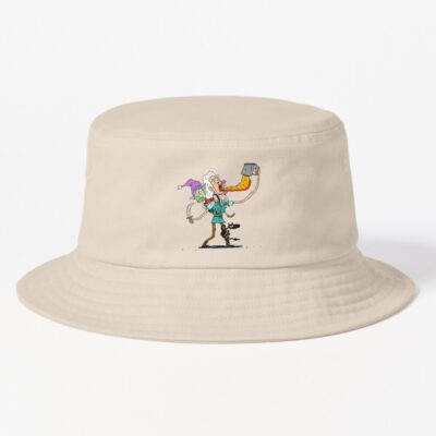 Disenchantment Cartoon Funny Drawing Bucket Hat