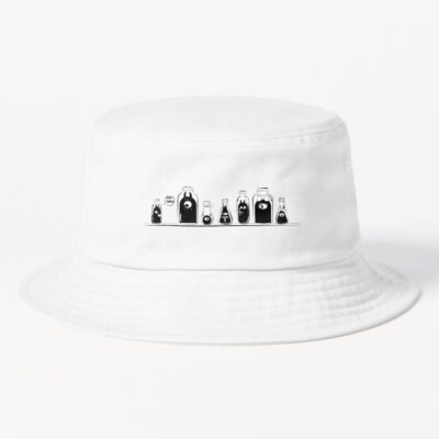 Disenchantment Stickers Personal Demons Bucket Hat