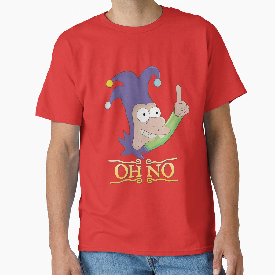 Disenchantment Jester Oh No T-shirt - Image 5