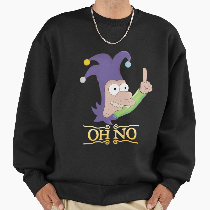 Disenchantment Jester Oh No Sweatshirt - Image 2