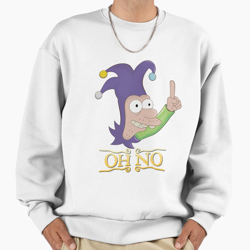 Disenchantment Jester Oh No Sweatshirt