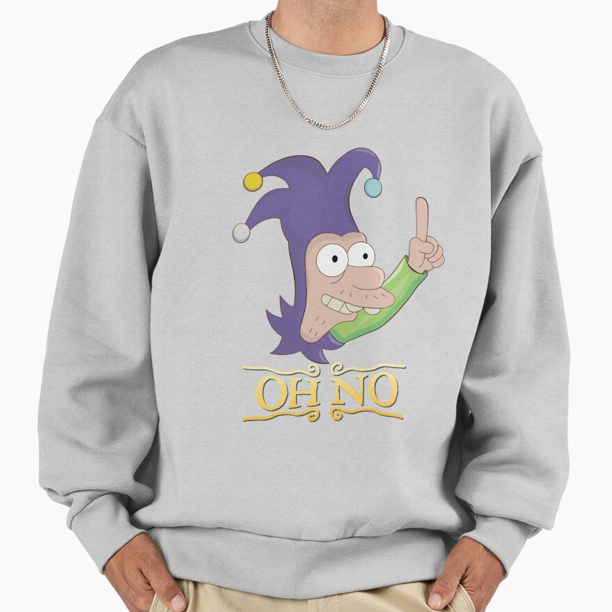 Disenchantment Jester Oh No Sweatshirt - Image 4