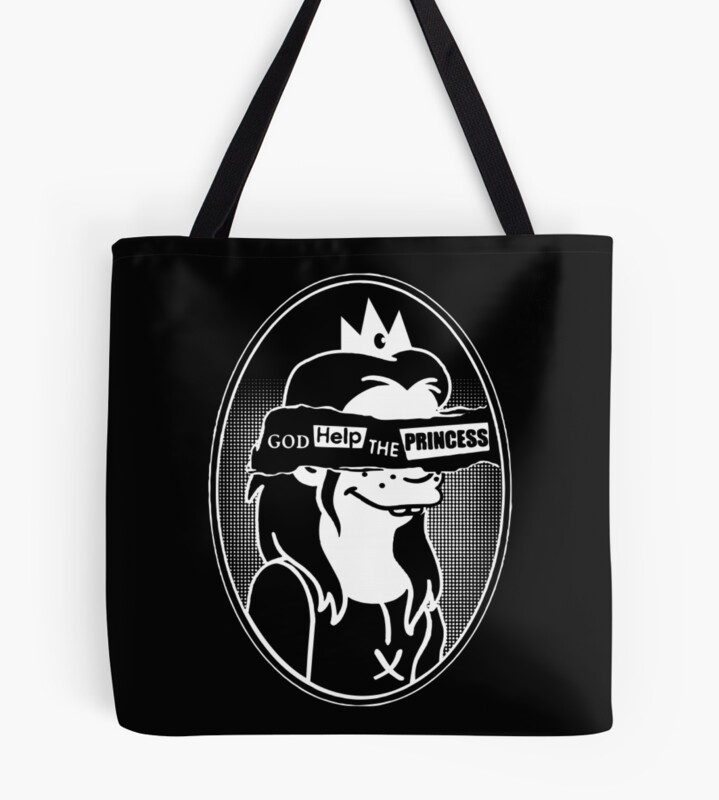 God Help The Princess Anarchy Fantasy Tote Bag