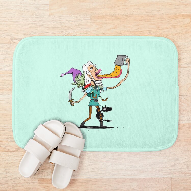 Disenchantment Cartoon Funny Drawing Bath Mat - Image 3