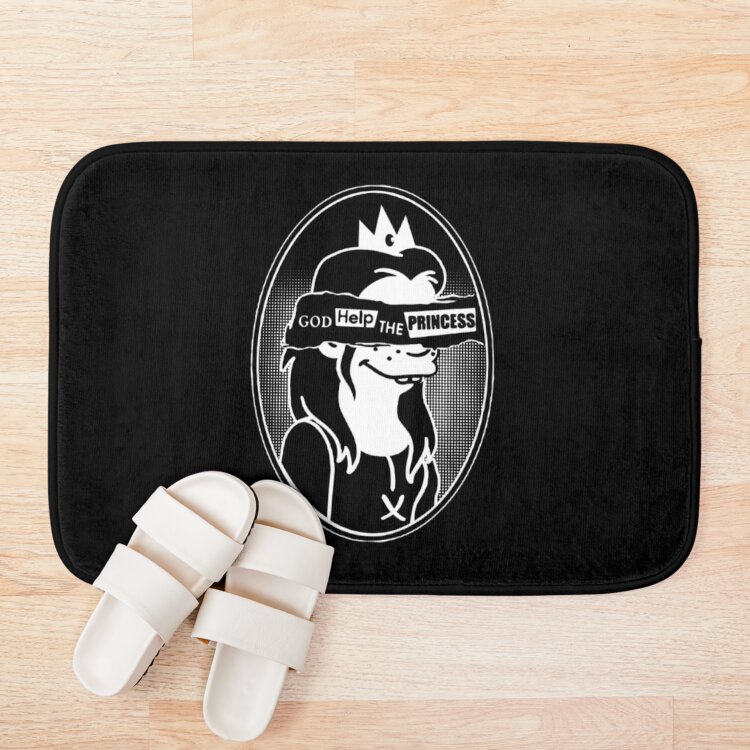 God Help The Princess Anarchy Fantasy Bath Mat - Image 3