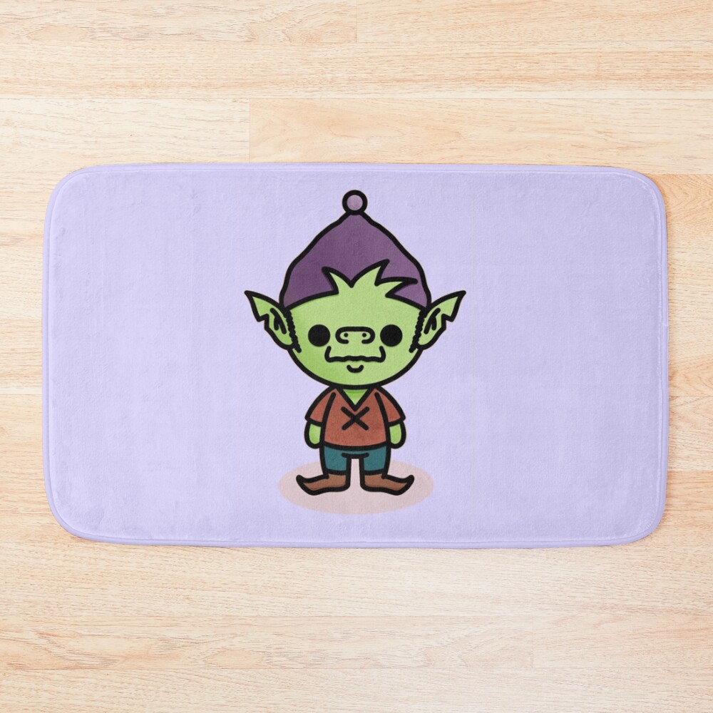 Disenchantment Elfo Art Bath Mat