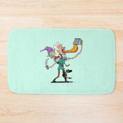 Disenchantment Cartoon Funny Drawing Bath Mat