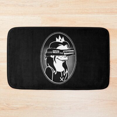 God Help The Princess Anarchy Fantasy  Bath Mat