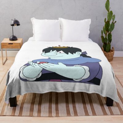 Prince Derek Disenchantment Throw Blanket