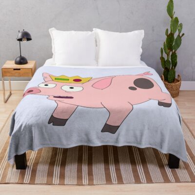 Prince Merkimer From Disenchantment Throw Blanket