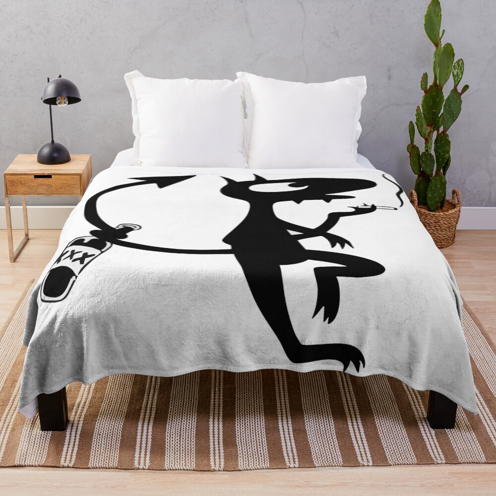 Luci Smoke Disenchantment Throw Blanket