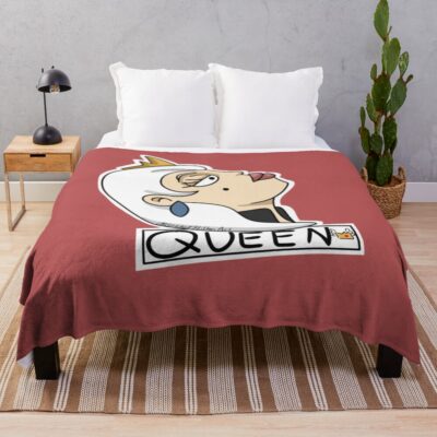 Queen Dagmar Queen Banner Throw Blanket