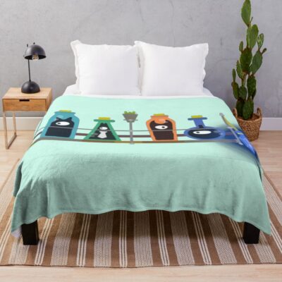 Disenchantment Laboratory Luci Throw Blanket