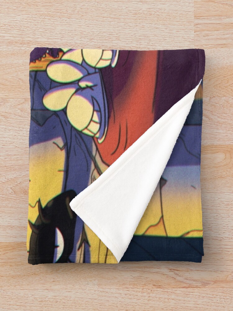 Disenchantment Cartoon Painting Throw Blanket - Image 2