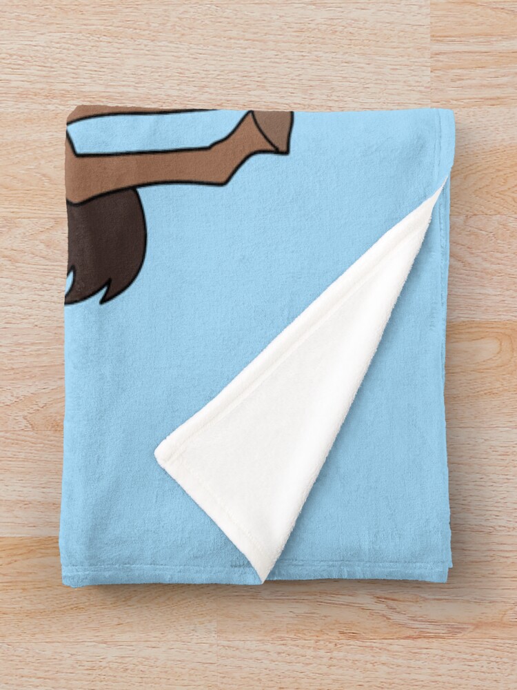 Cute Horse Disenchantment Throw Blanket - Image 2