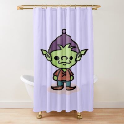 Disenchantment Elfo Art Shower Curtain