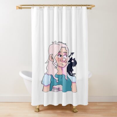 Bean And Luci Disenchantment Shower Curtain