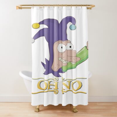 Disenchantment Jester Oh No Shower Curtain