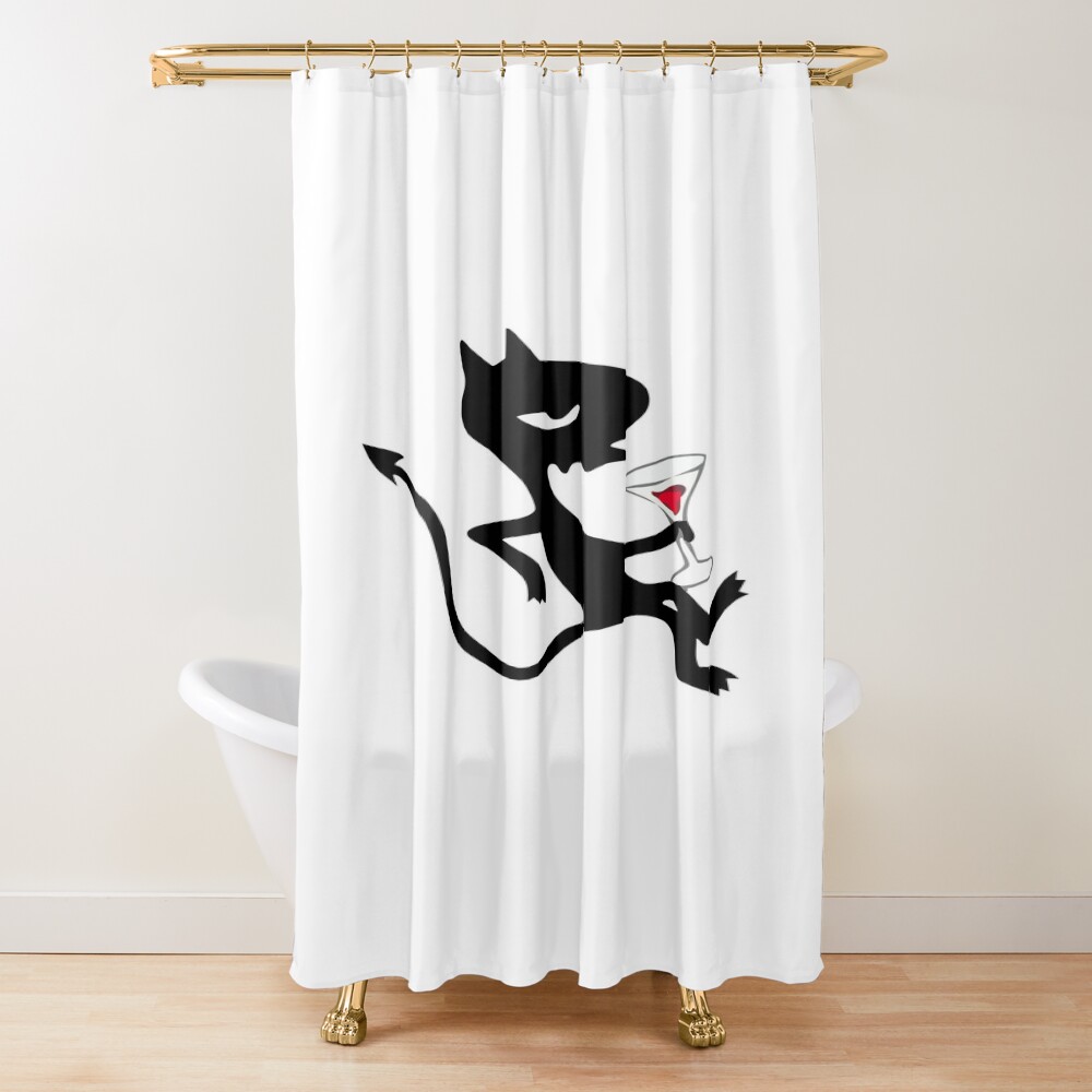 Luci Disenchantment Drinking Shower Curtain