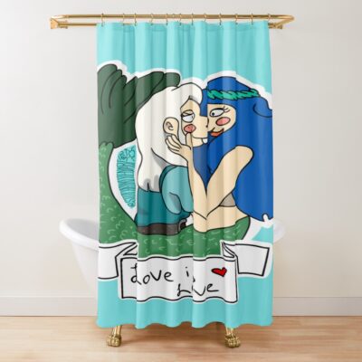 Bean Mora Disenchantment Fanart Shower Curtain
