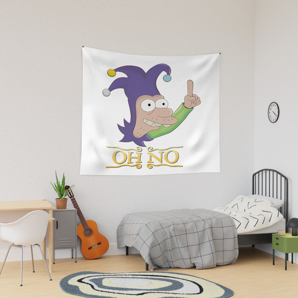 Disenchantment Jester Oh No Tapestry