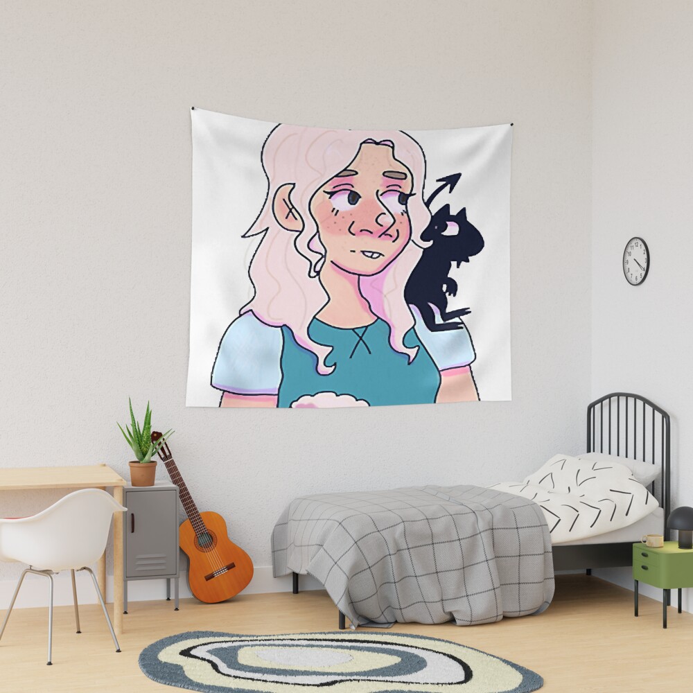 Bean And Luci Disenchantment Tapestry