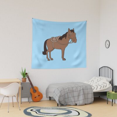 Cute Horse Disenchantment Tapestry