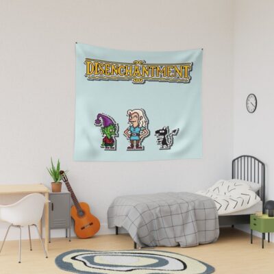Disenchantment Pixelart Tapestry