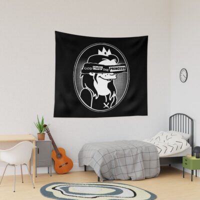 God Help The Princess Anarchy Fantasy Tapestry