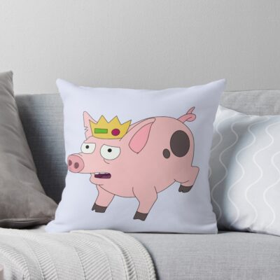 Prince Merkimer From Disenchantment Throw Pillow