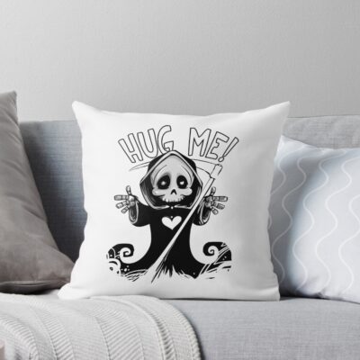 Disenchantment Hug Me Evil Throw Pillow