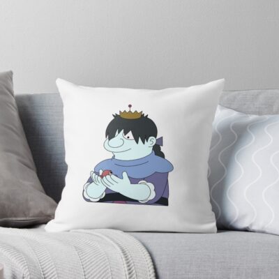 Prince Derek With Baby Octopus Throw Pillow
