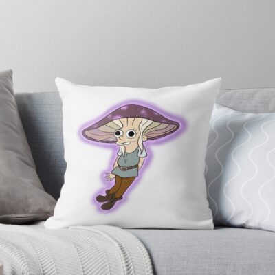 Bean Fly Disenchantment Throw Pillow